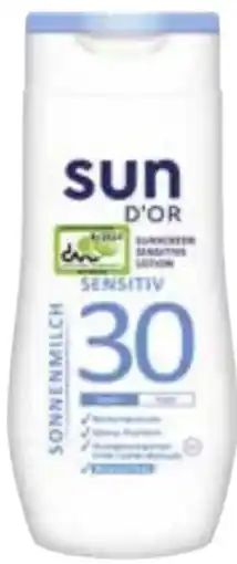Edeka Sun D'Or Sonnenmilch Sensitiv LSF 30 Angebot