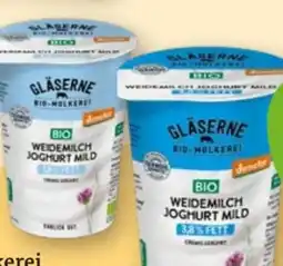 tegut Gläserne Molkerei Bio-Weidemilch Joghurt Angebot