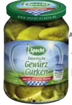 Edeka Specht Schmankerl Gewürzgurken Angebot