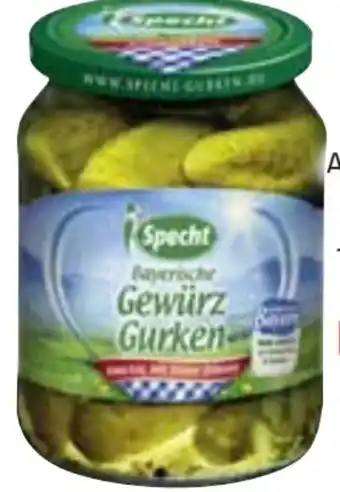 Edeka Specht Schmankerl Gewürzgurken Angebot