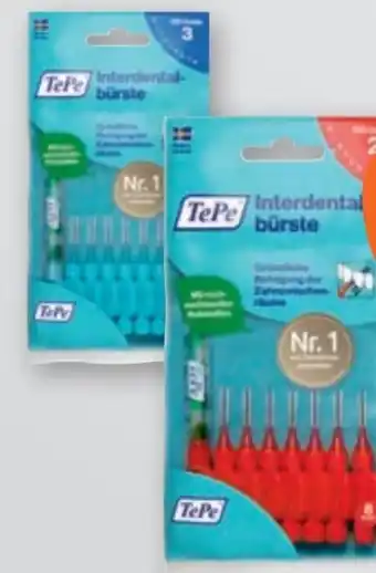 tegut TePe Interdentalbürsten Angebot