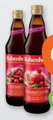 tegut Rabenhorst Bio Granatapfel Muttersaft Angebot