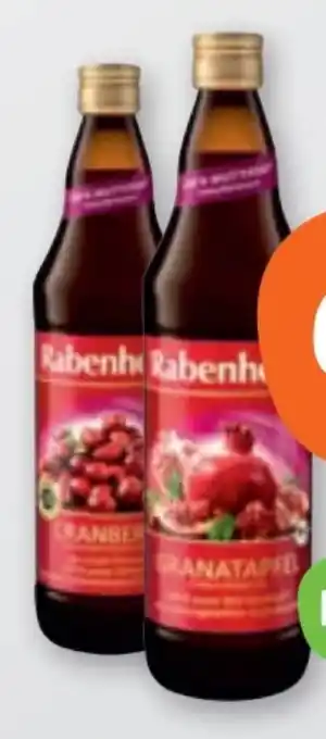 tegut Rabenhorst Bio Granatapfel Muttersaft Angebot