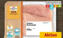 REWE Center Rewe Regional Puten-Schnitzel Angebot