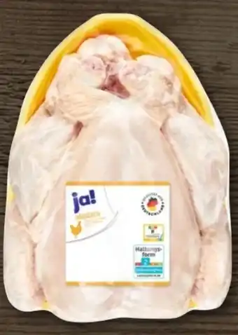 REWE Center ja! Frisches Ganzes Hähnchen Angebot