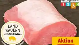 REWE Center Metzgerei Landbauern Strohschwein-Lachsbraten Angebot