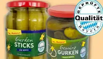 REWE Center Maier Gewürzgurken Angebot
