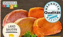 REWE Center Metzgerei Landbauern Schweine Rückensteak Angebot