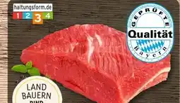 REWE Center Metzgerei Landbauern Rinder-Brust Angebot
