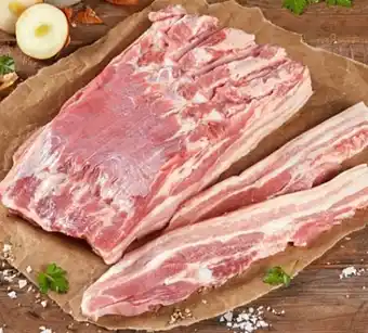 REWE Center Metzgerei Landbauern Schweinebauchscheiben Angebot