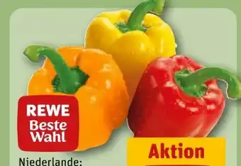 REWE Rewe Beste Wahl Paprika Mix Angebot