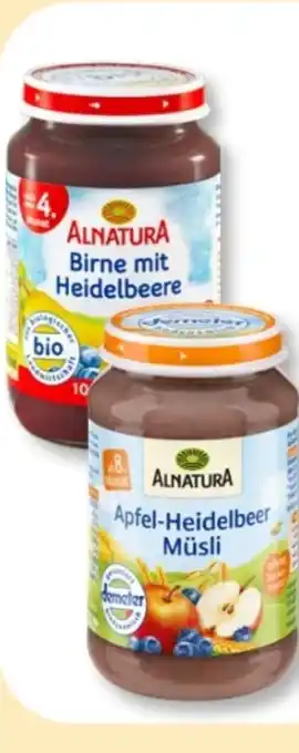 Budni Alnatura Bio-Fruchtgläschen Angebot
