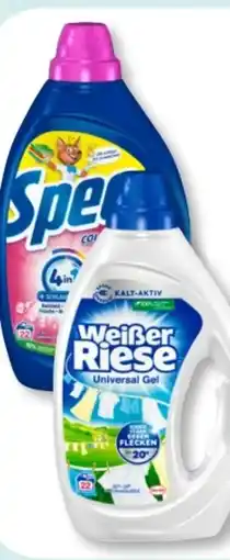 Budni Weißer Riese Waschmittel Angebot
