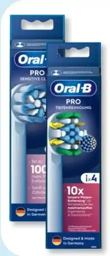 Budni Braun Oral-B Aufsteckbürsten Tiefen-Reinigung Angebot