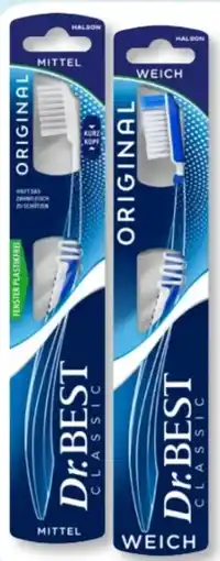 Budni Dr. Best Zahnbürste Original Mittel Angebot