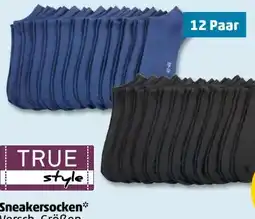 PENNY True Style Herren-Sneakersocken 12-er Pack Angebot