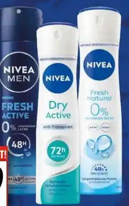 EDEKA Bandelt Nivea Deodorant Spray Angebot