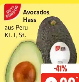 Edeka Frischemarkt Gut & Günstig Avocado Hass Angebot