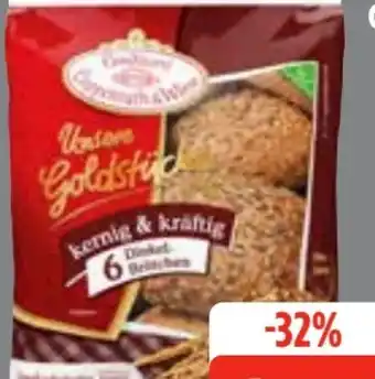 Edeka Frischemarkt Coppenrath & Wiese Goldstücke Brötchen Angebot