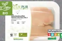 Edeka Natur Pur Bio Hähnchen-Brustfilet Angebot