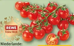 REWE Rewe Feine Welt Mini Cherry Rispentomaten Süße Versuchung Angebot