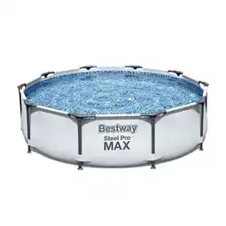 Hellweg BestWay Frame Pool Set Steel Pro Max Angebot