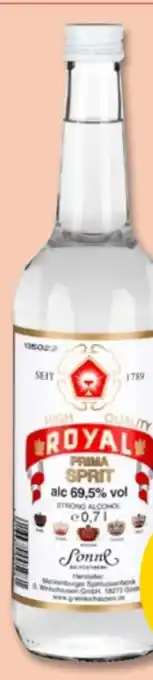 PENNY Sonne Richtenberg Royal Prima Sprit Angebot