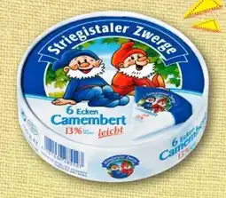 nahkauf Striegistaler Zwerge 6 Ecken Camembert Leicht Angebot