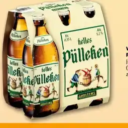 REWE Veltins Pülleken Helles Angebot