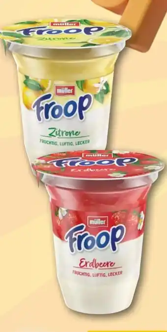 REWE Müller Froop Erdbeere Angebot