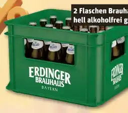 REWE Erdinger Brauhaus Helles Angebot