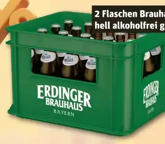 REWE Erdinger Brauhaus Helles Angebot