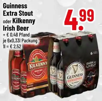 trinkgut Guinness guinness extra stout oder kilkenny irish beer Angebot