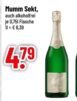 trinkgut Mumm sekt Angebot