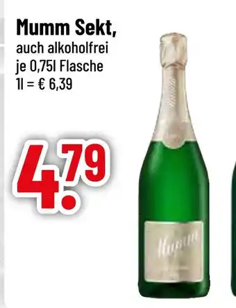 trinkgut Mumm sekt Angebot