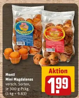 REWE Monti mini magdalenas Angebot