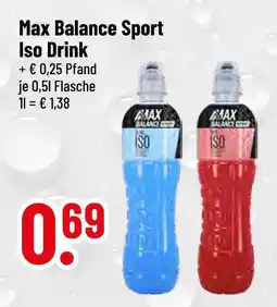 trinkgut Max balance sport iso drink Angebot