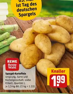 REWE Rewe beste wahl spargel-kartoffeln Angebot