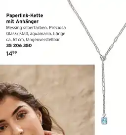 Tchibo Paperlink-kette mit anhänger Angebot