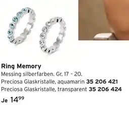 Tchibo Preciosa ring memory Angebot