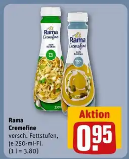 REWE Rama cremfine Angebot