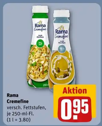 REWE Rama cremfine Angebot