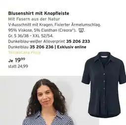 Tchibo Blusenshirt mit knopfleiste Angebot