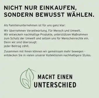 Tchibo Nicht nur einkaufen, sondern bewusst wählen Angebot