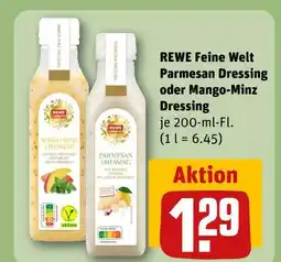 REWE Rewe feine welt parmesan dressing oder mango-minz dressing Angebot