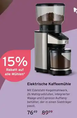 Tchibo Elektrische kaffeemühle Angebot
