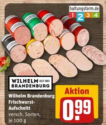 REWE Wilhelm brandenburg frischwurst-aufschnitt Angebot