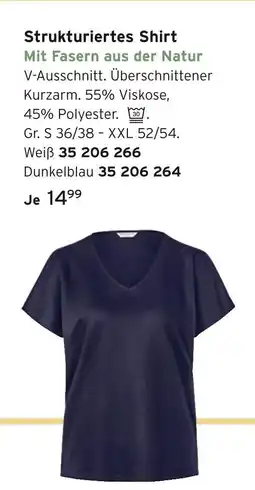 Tchibo Strukturiertes shirt Angebot