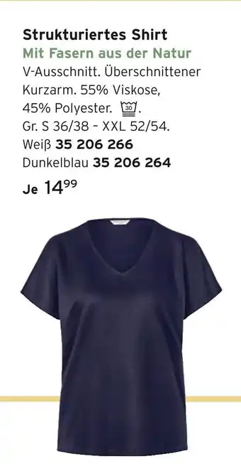 Tchibo Strukturiertes shirt Angebot