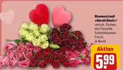 REWE Blumenstrauß herzlichkeit Angebot